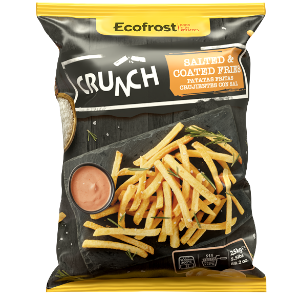 «ECOFROST» картофель фри в панировке с солью 9/9